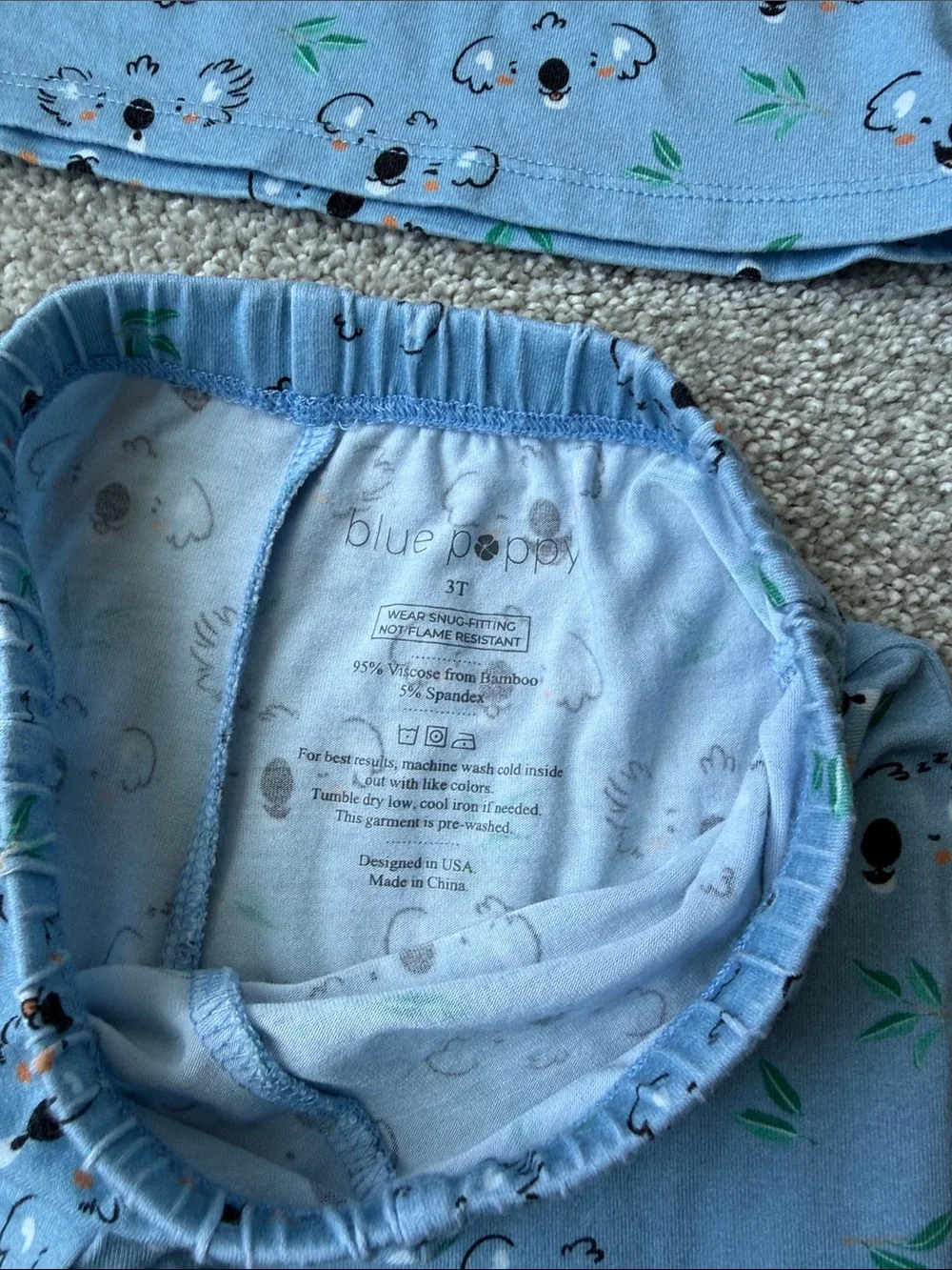 Blue Poppy soft blue